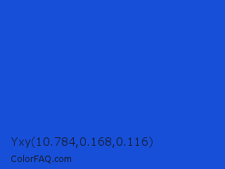 Yxy 10.784,0.168,0.116 Color Image