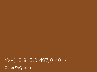 Yxy 10.815,0.497,0.401 Color Image