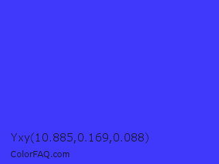Yxy 10.885,0.169,0.088 Color Image