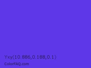 Yxy 10.886,0.188,0.1 Color Image