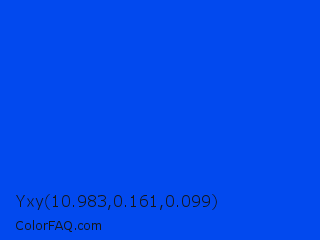 Yxy 10.983,0.161,0.099 Color Image