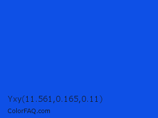Yxy 11.561,0.165,0.11 Color Image