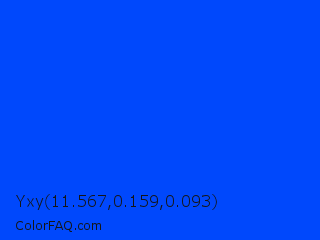 Yxy 11.567,0.159,0.093 Color Image