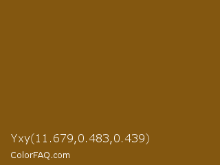 Yxy 11.679,0.483,0.439 Color Image