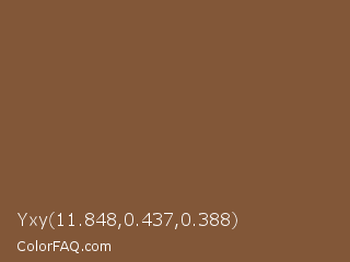 Yxy 11.848,0.437,0.388 Color Image