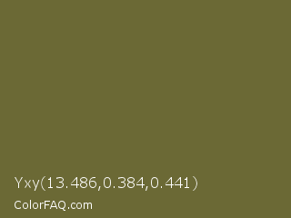 Yxy 13.486,0.384,0.441 Color Image