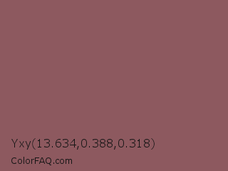 Yxy 13.634,0.388,0.318 Color Image
