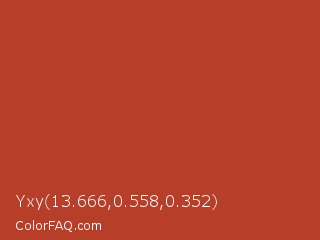 Yxy 13.666,0.558,0.352 Color Image