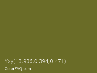 Yxy 13.936,0.394,0.471 Color Image