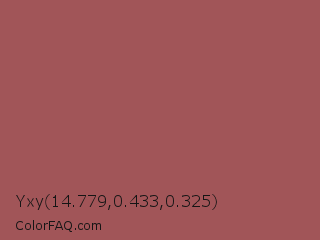 Yxy 14.779,0.433,0.325 Color Image