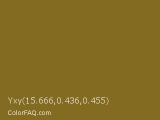 Yxy 15.666,0.436,0.455 Color Image