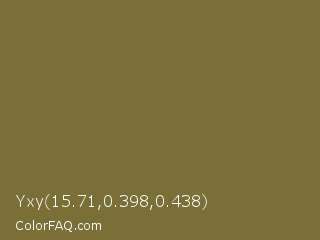 Yxy 15.71,0.398,0.438 Color Image