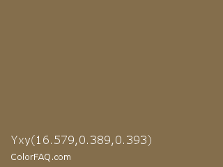 Yxy 16.579,0.389,0.393 Color Image