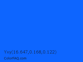 Yxy 16.647,0.168,0.122 Color Image