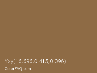 Yxy 16.696,0.415,0.396 Color Image