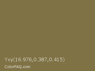Yxy 16.976,0.387,0.415 Color Image