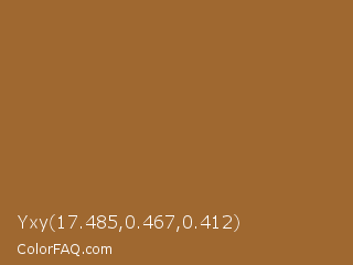 Yxy 17.485,0.467,0.412 Color Image