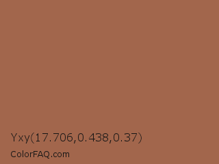 Yxy 17.706,0.438,0.37 Color Image