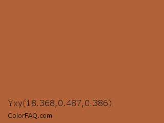 Yxy 18.368,0.487,0.386 Color Image