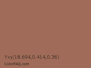 Yxy 18.694,0.414,0.36 Color Image