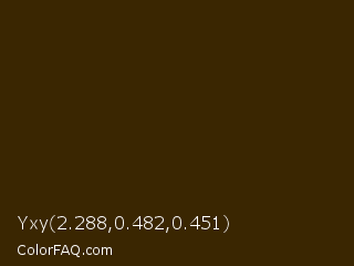Yxy 2.288,0.482,0.451 Color Image