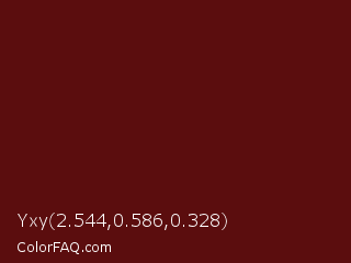 Yxy 2.544,0.586,0.328 Color Image