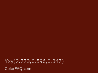 Yxy 2.773,0.596,0.347 Color Image