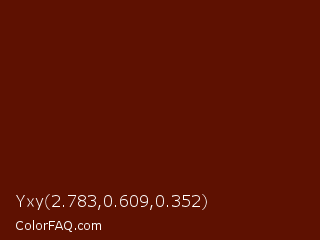Yxy 2.783,0.609,0.352 Color Image