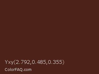Yxy 2.792,0.485,0.355 Color Image