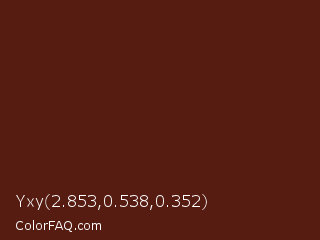 Yxy 2.853,0.538,0.352 Color Image