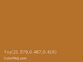 Yxy 21.579,0.487,0.416 Color Image