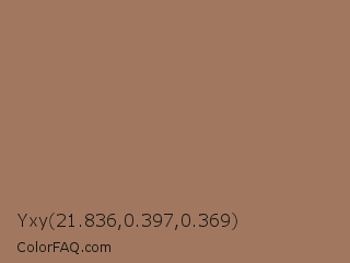 Yxy 21.836,0.397,0.369 Color Image