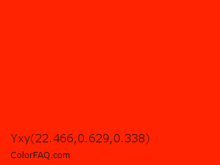 Yxy 22.466,0.629,0.338 Color Image