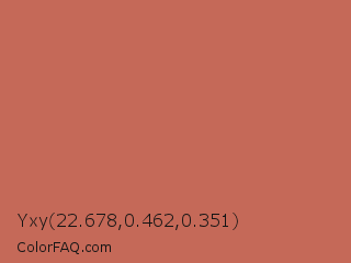 Yxy 22.678,0.462,0.351 Color Image