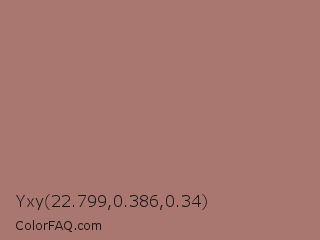 Yxy 22.799,0.386,0.34 Color Image