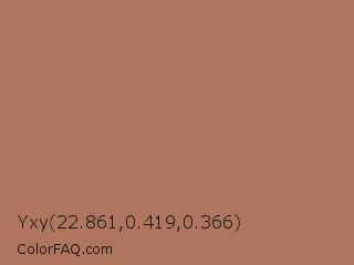 Yxy 22.861,0.419,0.366 Color Image