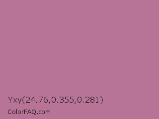 Yxy 24.76,0.355,0.281 Color Image