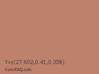 Yxy 27.602,0.41,0.358 Color Image