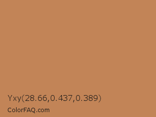 Yxy 28.66,0.437,0.389 Color Image