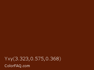 Yxy 3.323,0.575,0.368 Color Image