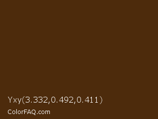 Yxy 3.332,0.492,0.411 Color Image