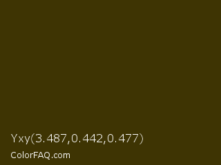 Yxy 3.487,0.442,0.477 Color Image