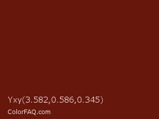 Yxy 3.582,0.586,0.345 Color Image