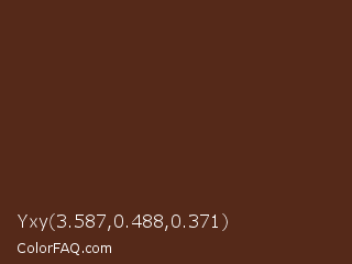 Yxy 3.587,0.488,0.371 Color Image