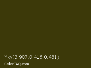 Yxy 3.907,0.416,0.481 Color Image