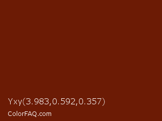 Yxy 3.983,0.592,0.357 Color Image