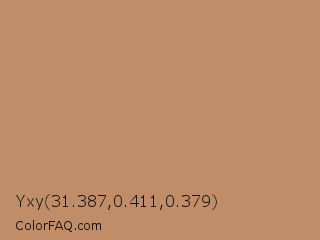 Yxy 31.387,0.411,0.379 Color Image