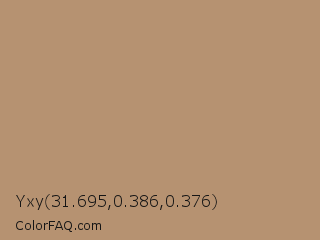 Yxy 31.695,0.386,0.376 Color Image