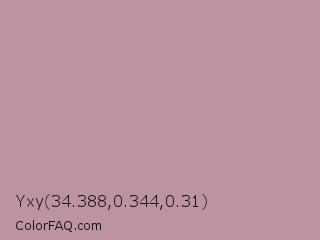 Yxy 34.388,0.344,0.31 Color Image