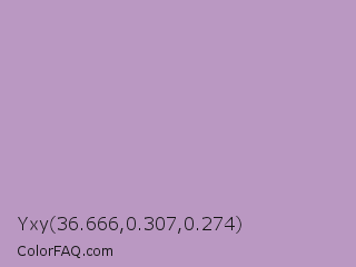 Yxy 36.666,0.307,0.274 Color Image